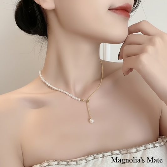 パールハーモニーネックレス 【スピード配送】