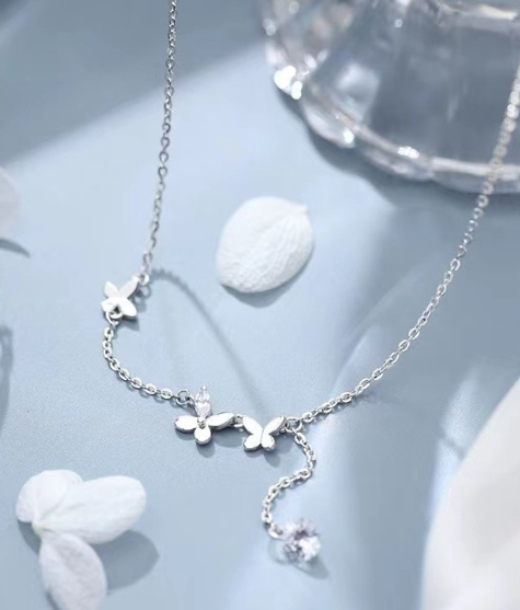 バタフライドロップ ネックレス/ブレスレット【予約商品】