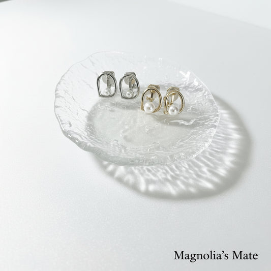 アーチパールイヤリング【在庫限り】