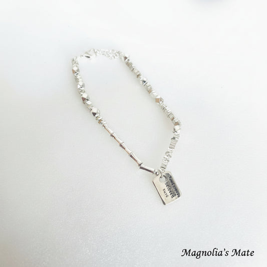 プレートブレスレット【在庫限り】