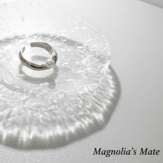 シルバーパールリング【在庫限り】