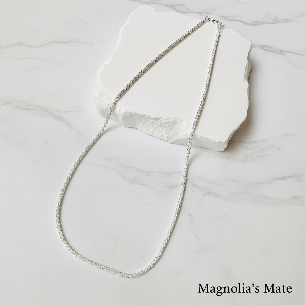 スパークルチェーン ネックレス 【スピード配送】