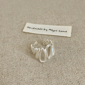 ドロップラインリング ゴールド/シルバー【スピード配送】