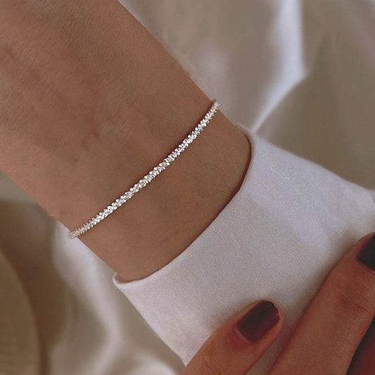 スパークルチェーン ブレスレット/リング 【スピード配送】