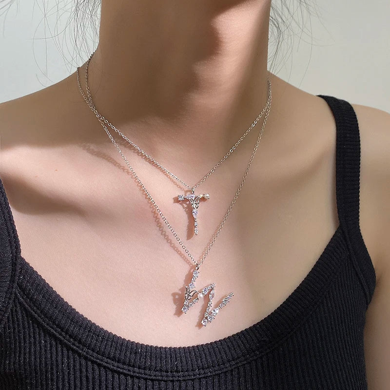 ルミナスイニシャルネックレス【予約商品】