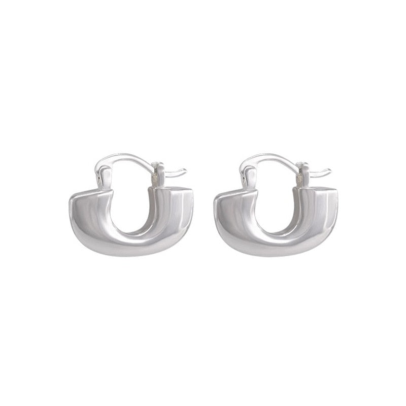 Uモチーフ ネックレス/ピアス 【予約商品】