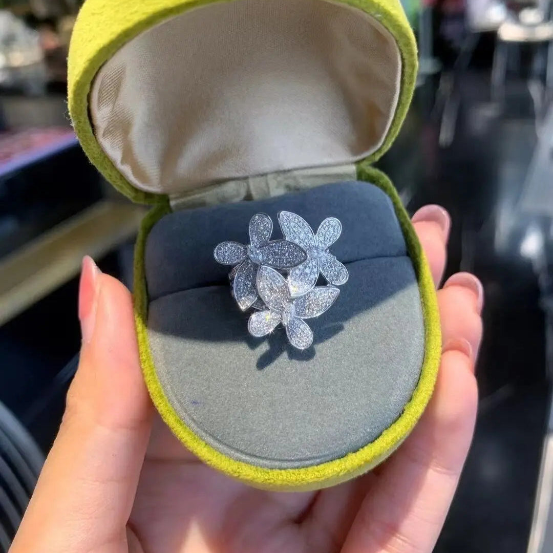 ロイヤルブロッサムリング シルバー【スピード配送】