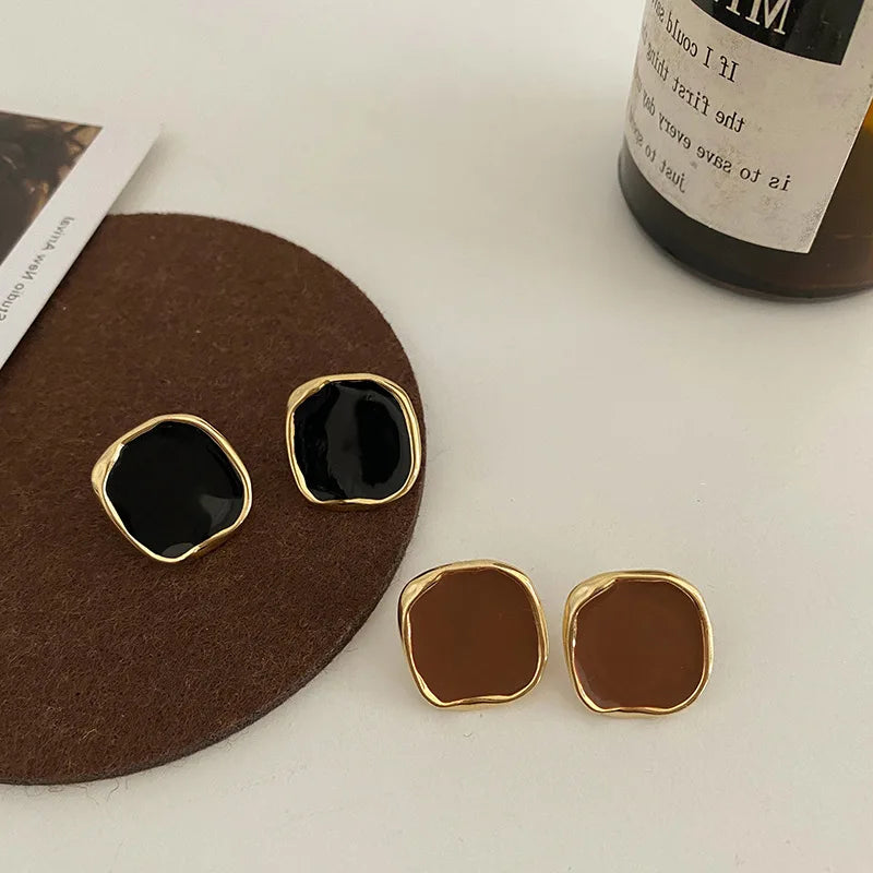 モダンエッジピアス ブラック/ブラウン 【アウトレット品】