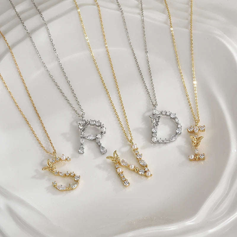 ルミナスイニシャルネックレス【予約商品】