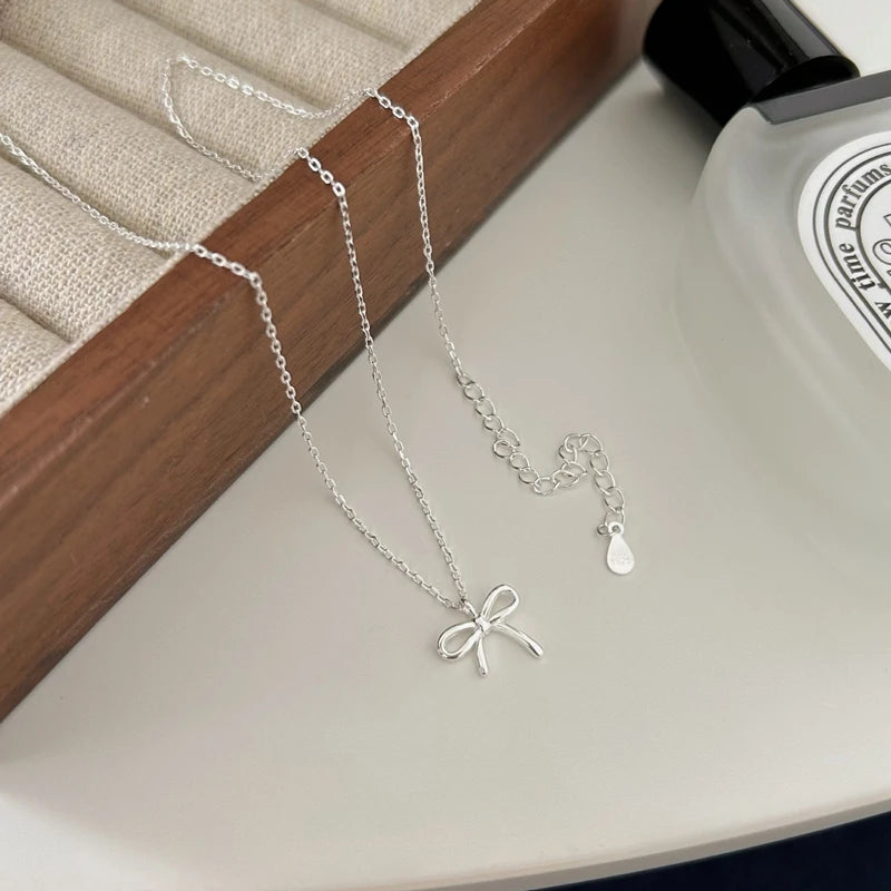 シルキーリボン ネックレス 【アウトレット品】☆