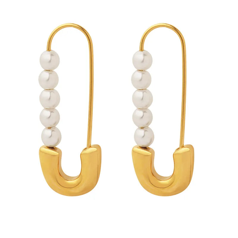 ピンパールピアス ゴールド/シルバー 【予約商品】