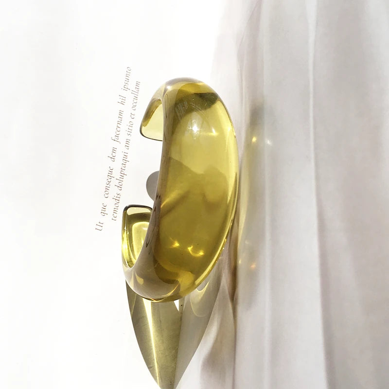 アクリルクリアバングル 4色 【予約商品】