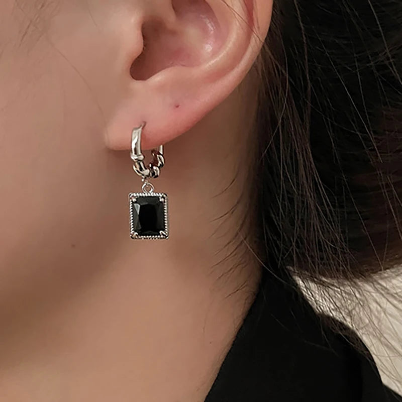 ミッドナイトエッジピアス シルバー 【予約商品】
