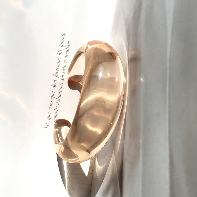 アクリルクリアバングル 4色 【予約商品】