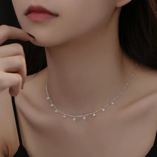 エターナルスパークルネックレス ゴールド/シルバー【アウトレット品】