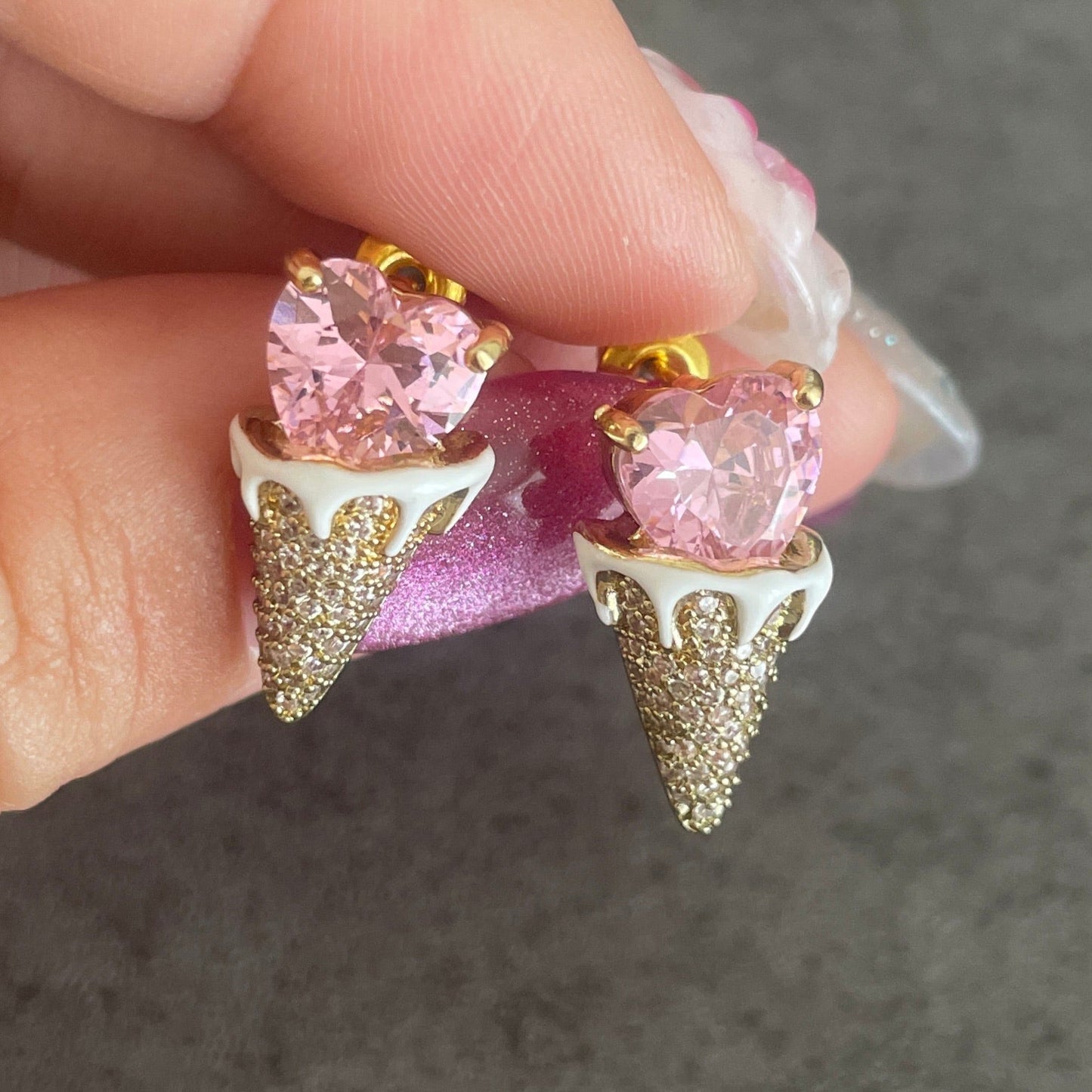 アイスクリームピアス