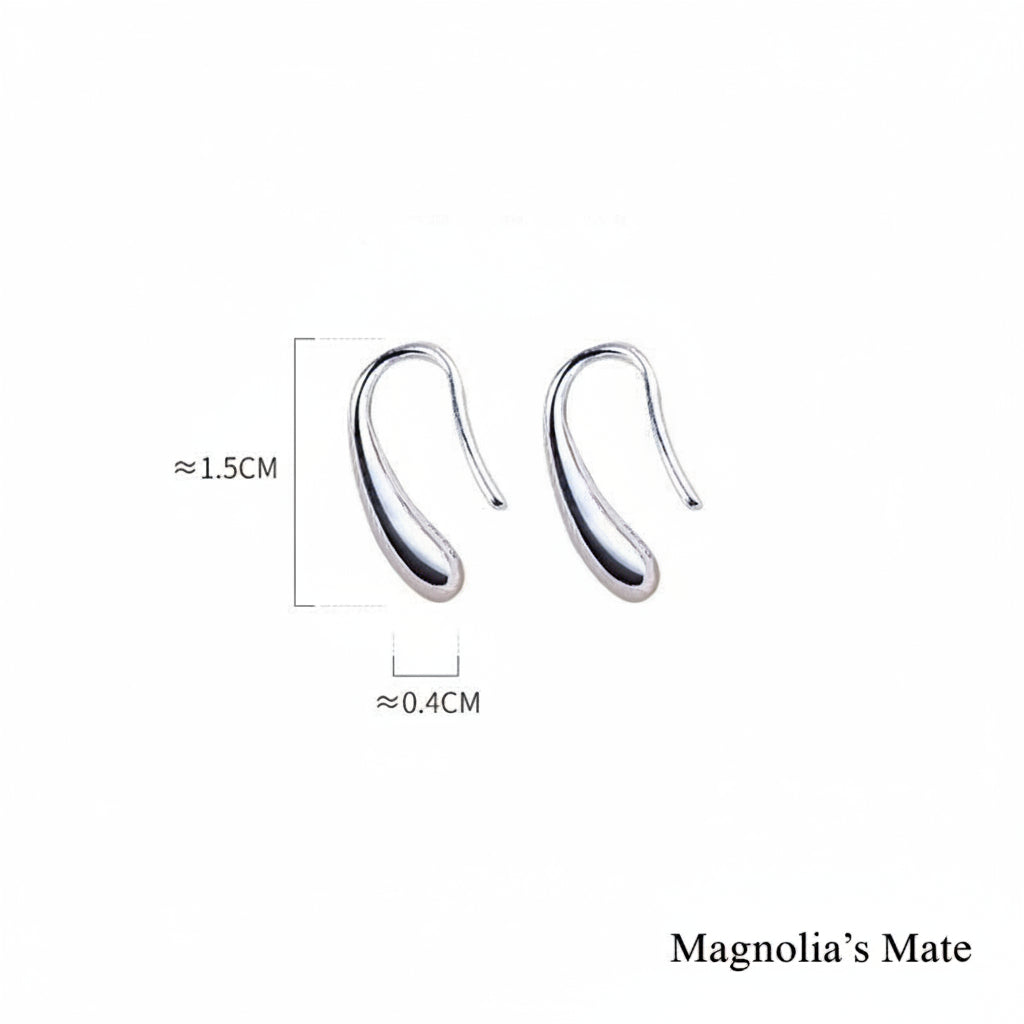 ショートドロップピアス 【スピード配送】