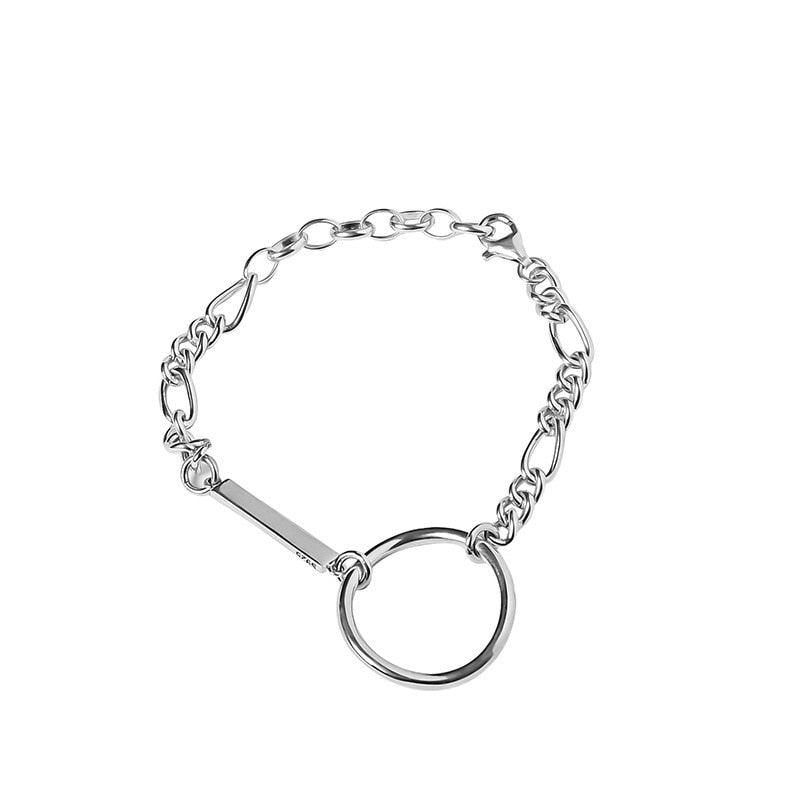サークルシェイプ ブレスレット シルバー 【予約商品】