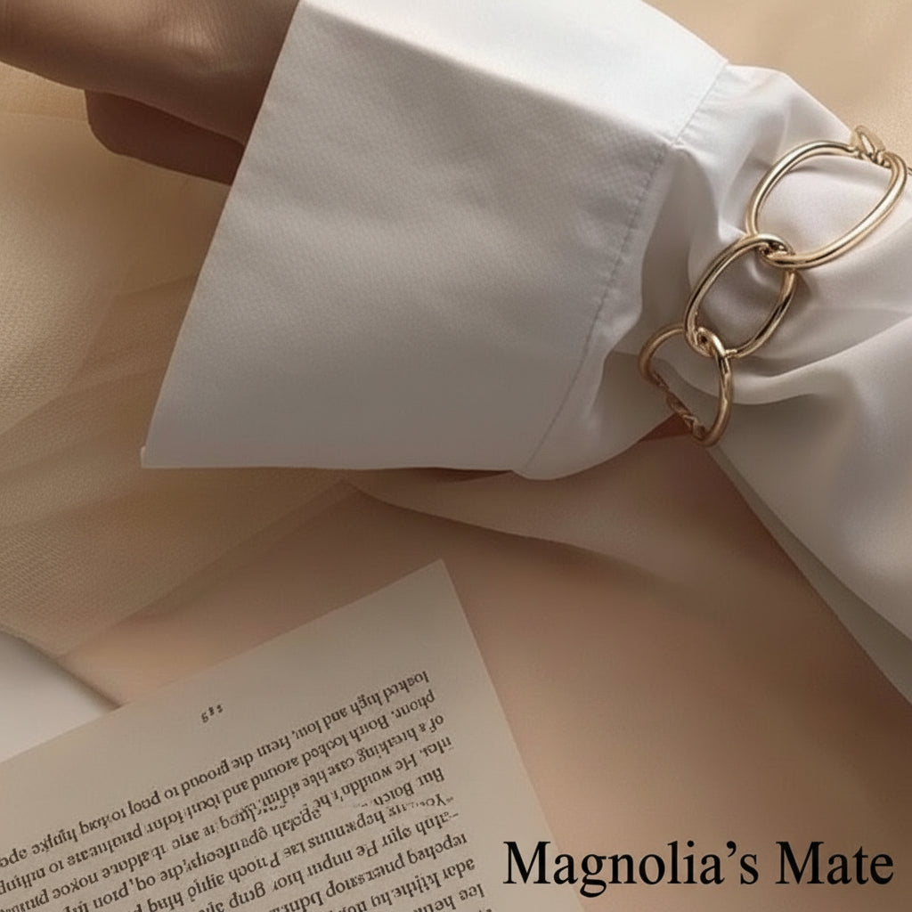 チェーンカフバングル ゴールド/シルバー 【スピード配送】