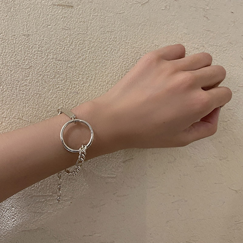 サークルシェイプ ブレスレット シルバー 【予約商品】