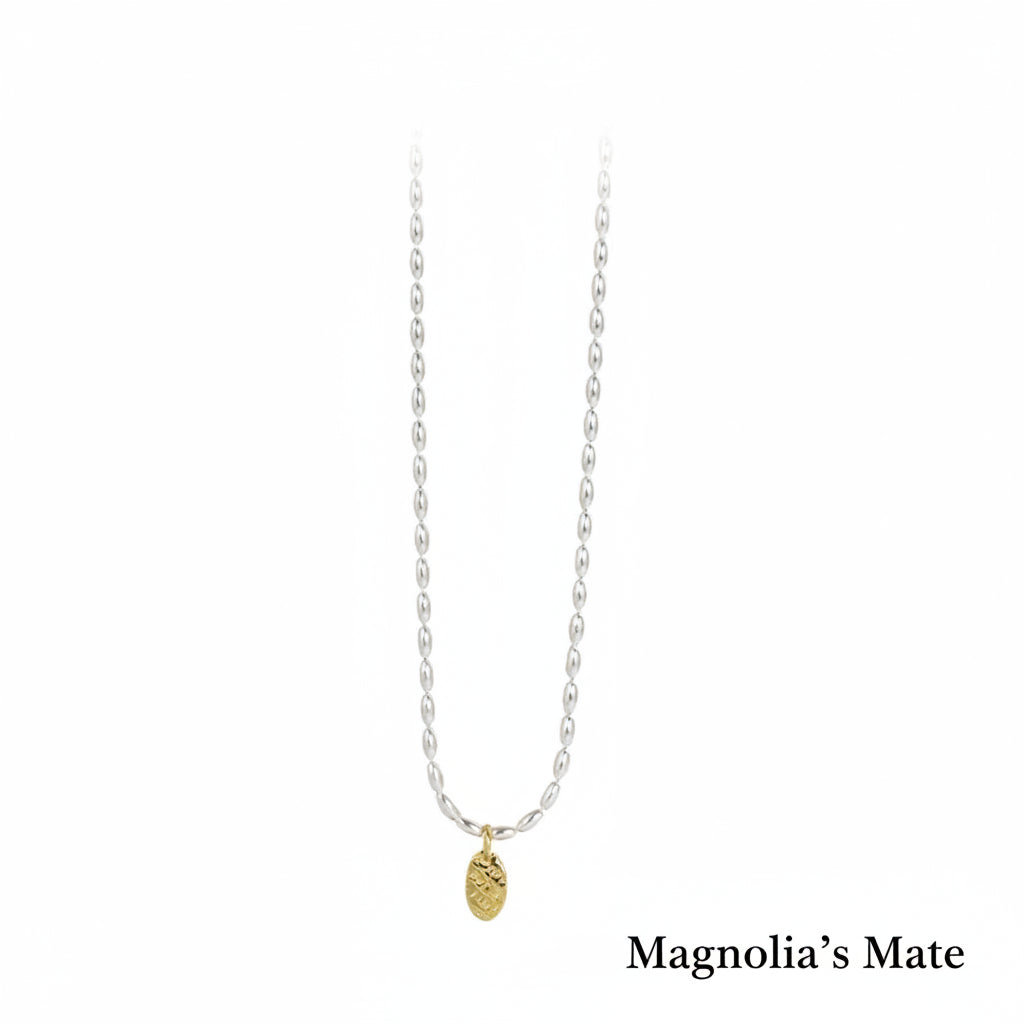 ヴィンテージ シルバーチェーンネックレス 【スピード配送】