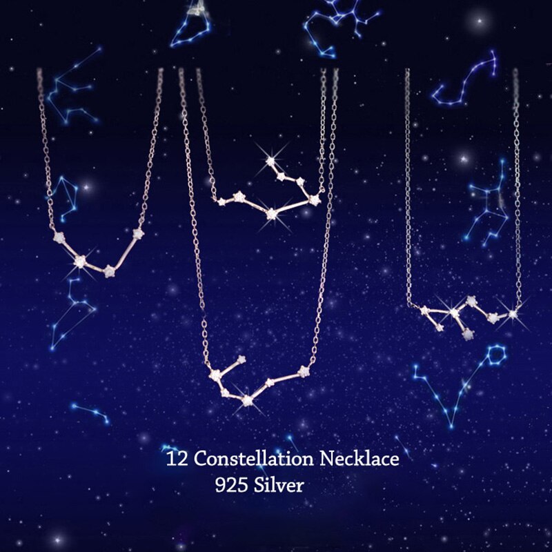 スターサインネックレス 12種 シルバー 【予約商品】