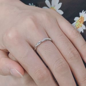 スリムツイストシャインリング　3色【予約商品】