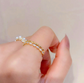 Vintage Flower Ring (2 types) [Pre-order item]