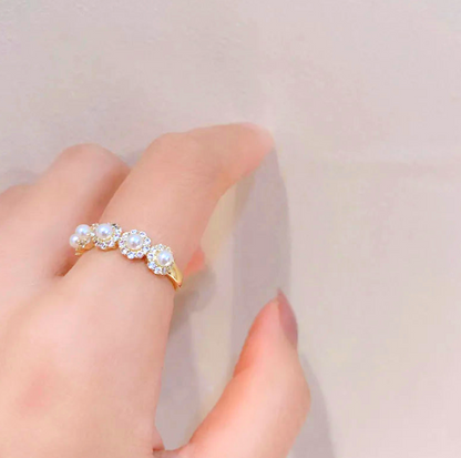 Vintage Flower Ring (2 types) [Pre-order item]