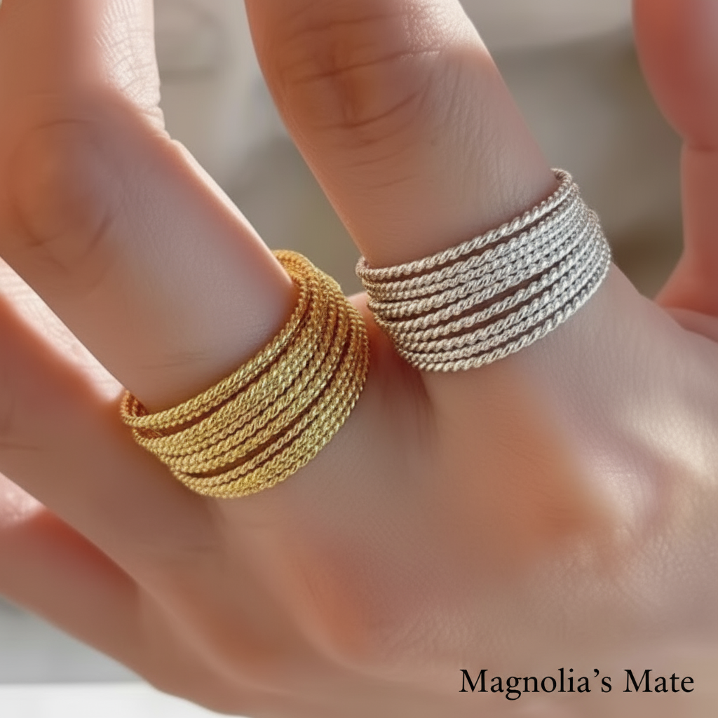 Silver Confluence Ring [Fast Shipping]