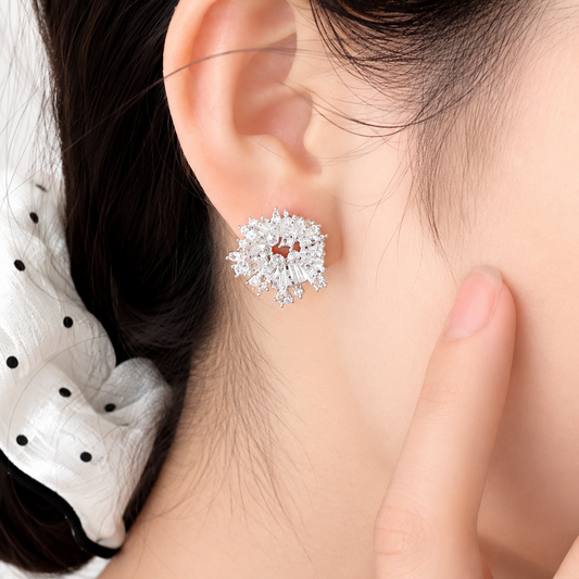 フラワービジュー・パールピアス シルバー【予約商品】