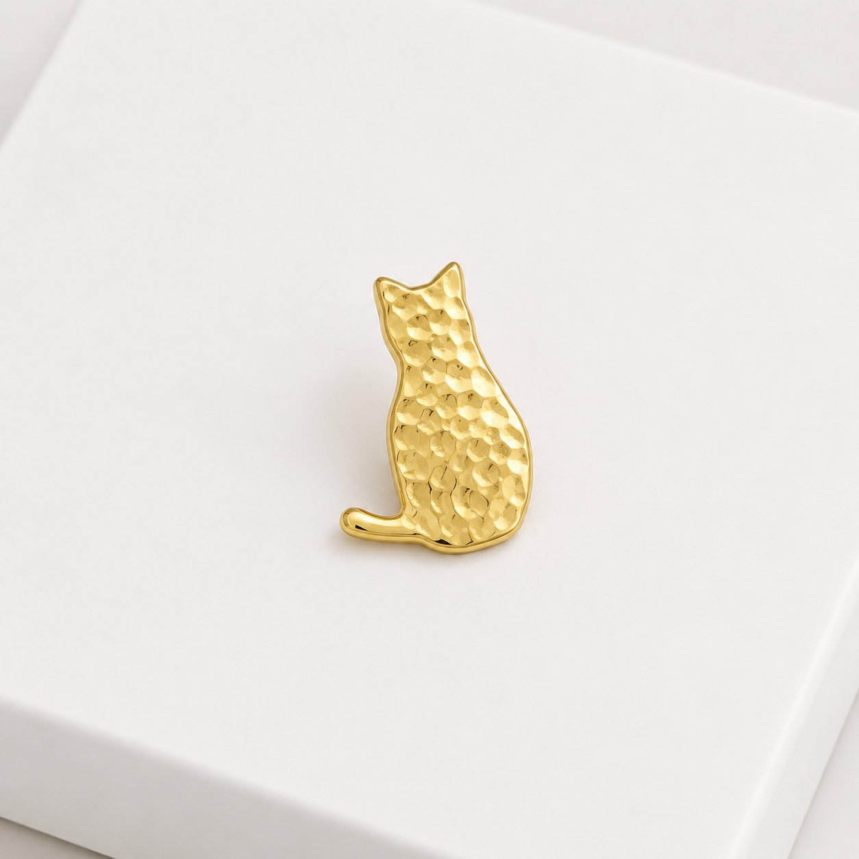 ニュアンスキャット・メタルブローチ【予約商品】