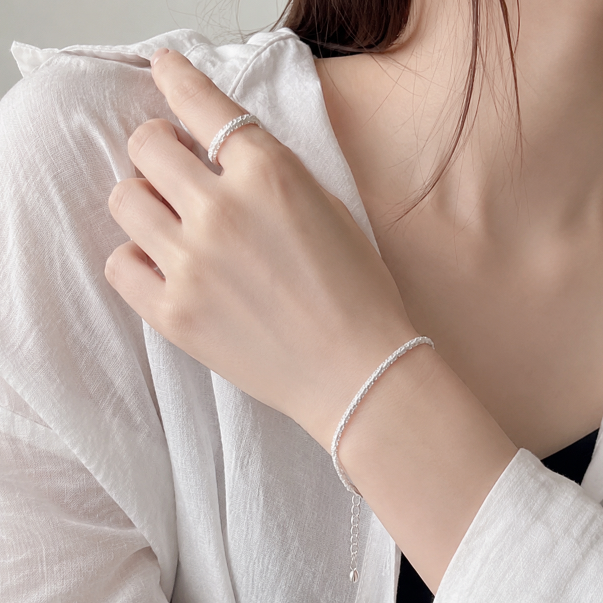 Sparkle Chain Bracelet/Ring [Fast Shipping]