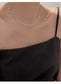 Silver Line Minimal Necklace Silver [Fast Shipping]