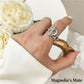 Mantel Chain Ring Silver [Fast Shipping]