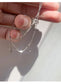 Silver Line Minimal Necklace Silver [Fast Shipping]