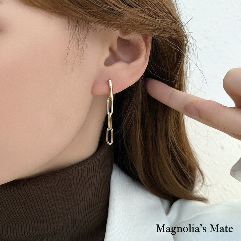 Long chain earrings Gold/Silver [Fast delivery]