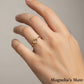 Infinity Heart Ring Gold/Silver [Fast Shipping]