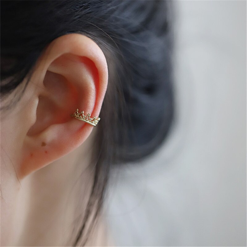 Crown Ear Cuff Gold [Pre-order item]