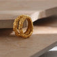 Double Round Ring Gold [Pre-order Item]