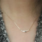 Elegant Curve Necklace Silver/Gold [Pre-order item]