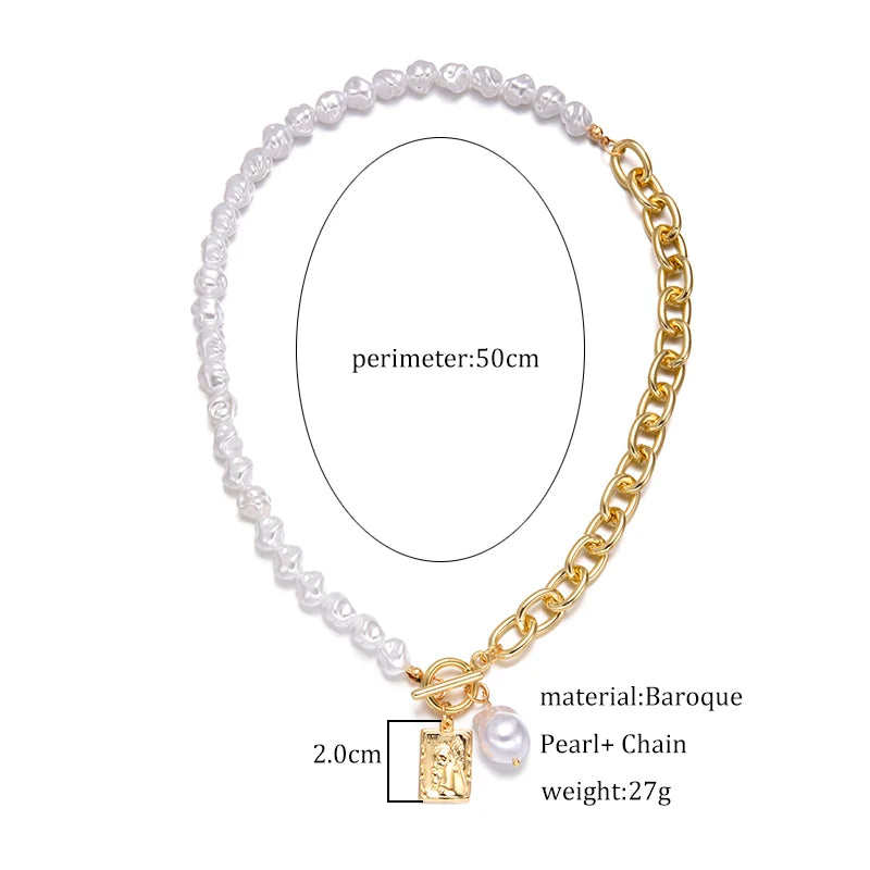 Dual Grace Necklace Silver/Gold [Pre-order item]