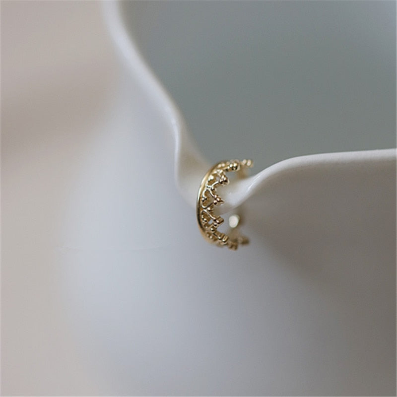 Crown Ear Cuff Gold [Pre-order item]