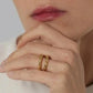 Double Round Ring Gold [Pre-order Item]