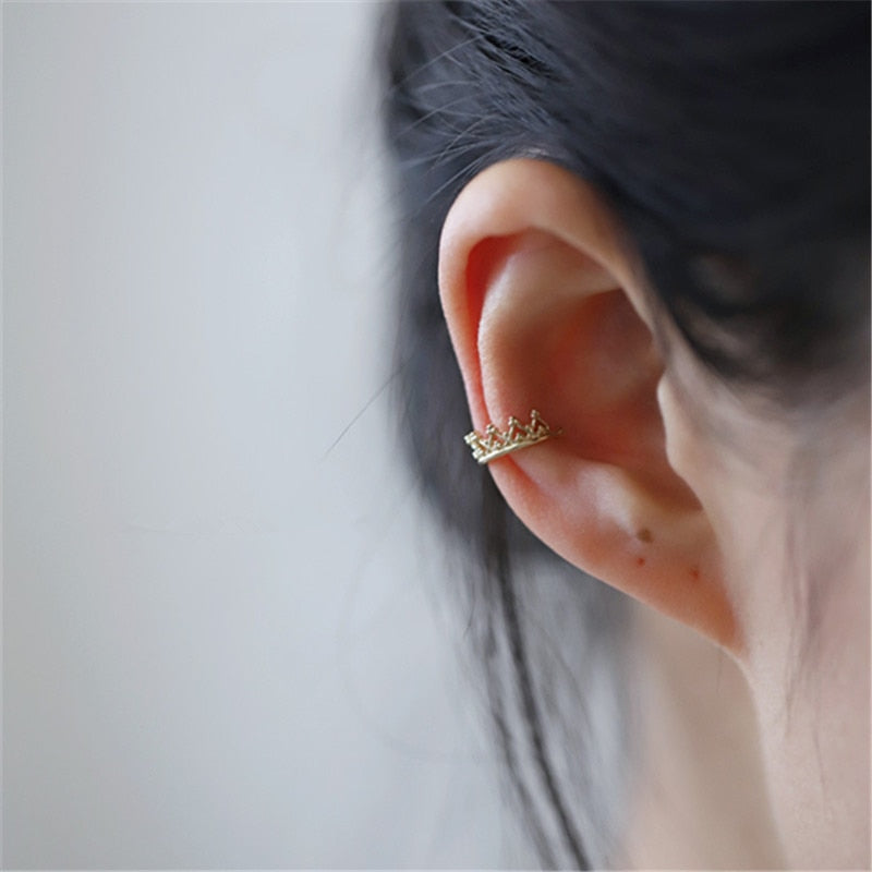 Crown Ear Cuff Gold [Pre-order item]