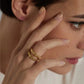 Double Round Ring Gold [Pre-order Item]