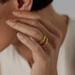 Double Round Ring Gold [Pre-order Item]
