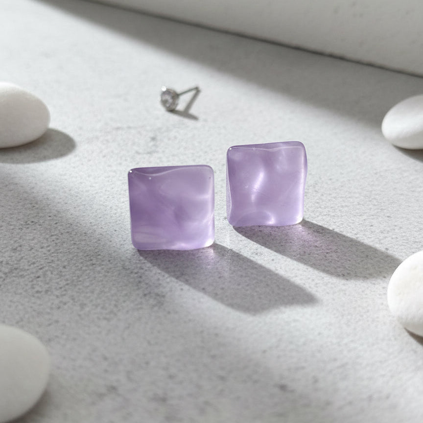 キャンディキューブピアス／イヤリング　5色【予約商品】