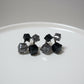 Prism Jewel Earrings Black/Aurora [Pre-order item]