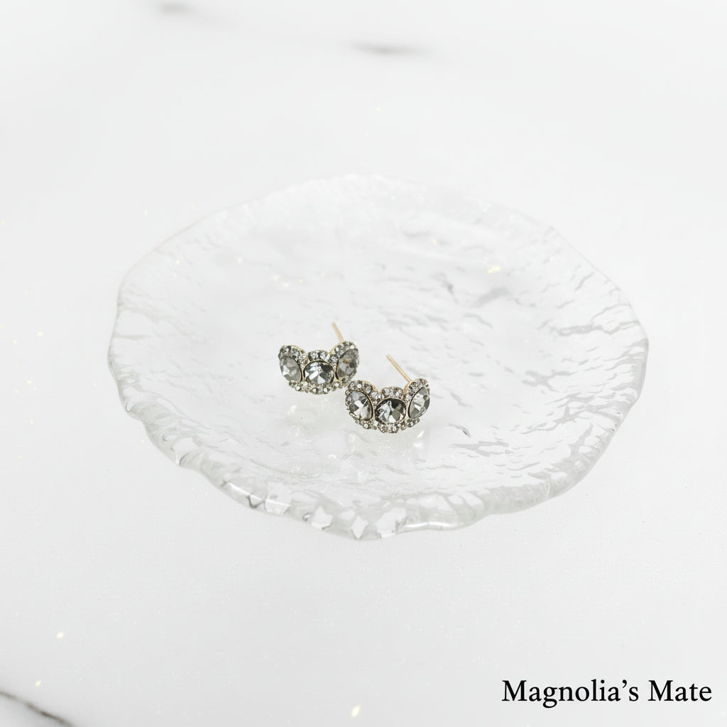 クレセントビジューピアス【予約商品】